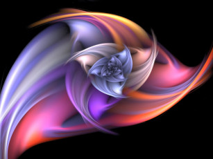 Картинка 3д графика fractal фракталы