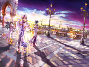 Картинка аниме aria девушки