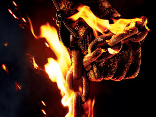 Картинка ghost rider spirit of vengeance кино фильмы цепь призрачный гонщик огонь кулак