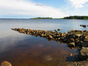 Картинка природа реки озера камни берег