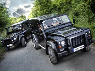 Картинка vilner studio land rover defender автомобили custom 5dr off road