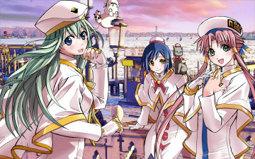 Картинка аниме aria девушки