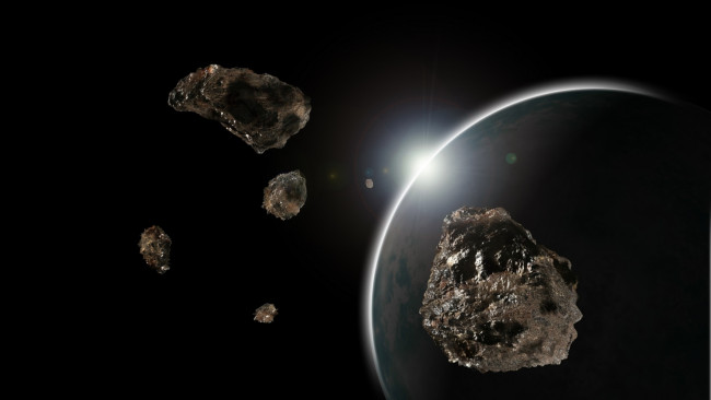 Обои картинки фото космос, арт, планеты