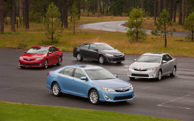 Обои картинки фото toyotа, camry, 2012, автомобили, toyota