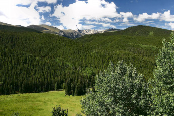 Картинка mount evans colorado природа горы
