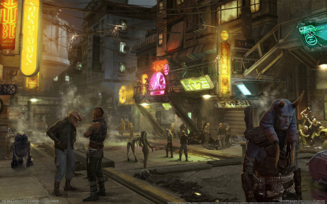 Обои картинки фото star, wars, 1313, видео, игры, существа