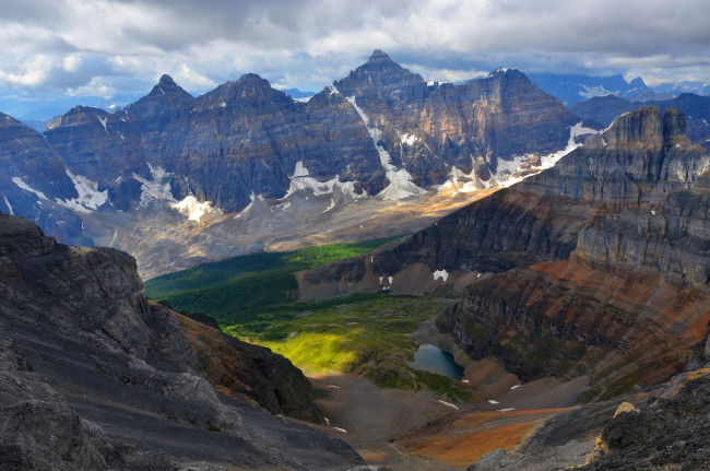 Обои картинки фото природа, горы, небо, пейзаж