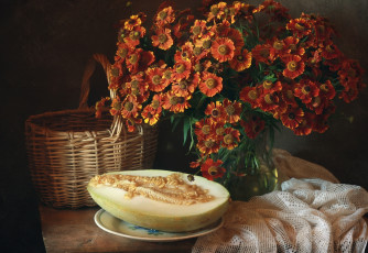 Картинка еда дыня гелениум