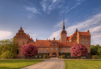 Картинка holckenhavn+castle +nyborg +denmark города замки+дании nyborg holckenhavn castle замок дания нюборг denmark
