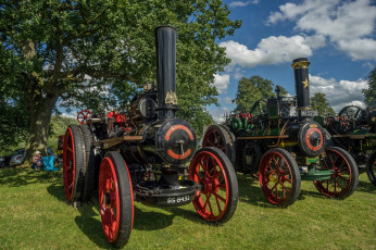Картинка техника тракторы трактор паровой