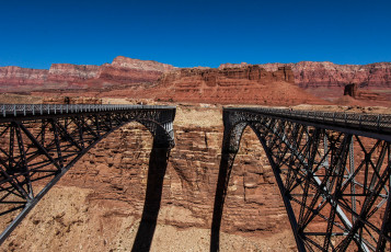 Картинка природа горы ущелбе мосты