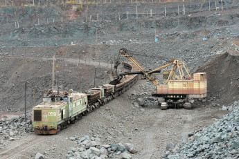 Картинка техника экскаваторы карьерный экскаватор