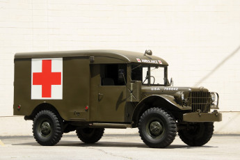 Картинка техника военная+техника g-741 ambulance dodge m43