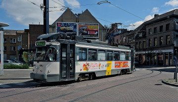 Картинка техника трамваи рельсы трамвай транспорт