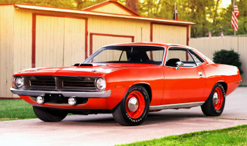 Картинка автомобили plymouth cuda