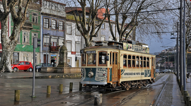 Обои картинки фото техника, трамваи, транспорт, рельсы, трамвай