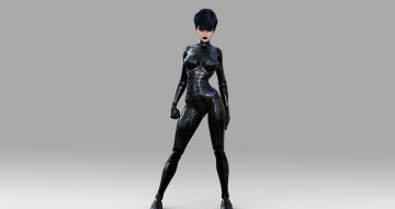 Картинка 3д+графика люди+ people взгляд девушка фон