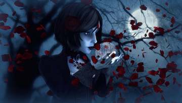 Картинка 3д+графика фантазия+ fantasy взгляд девушка фон