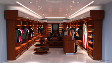 Картинка 3д+графика люди+ people девушка взгляд фон интерьер