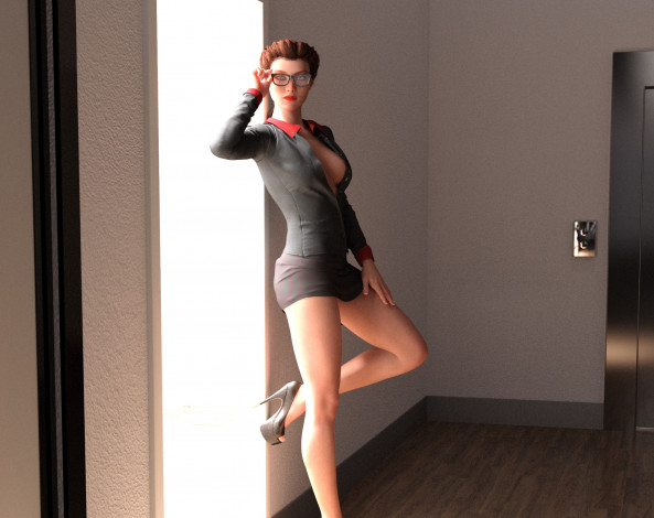 Обои картинки фото 3д графика, люди , people, фон, взгляд, девушка