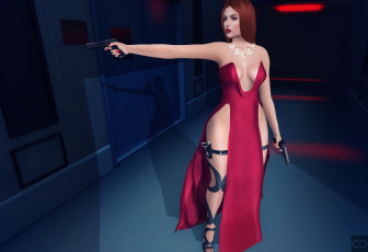 Картинка 3д+графика люди+ people фон взгляд девушка