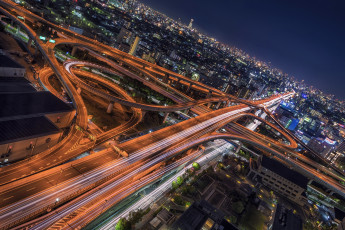 Картинка higashi+osaka+city+office +japan города осака+ Япония простор