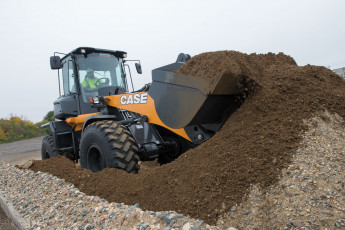 Картинка техника фронтальные+погрузчики case