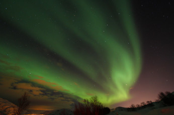 Картинка природа северное+сияние сияние