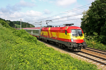 Картинка техника электровозы состав локомотив