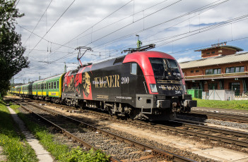 Картинка техника электровозы состав локомотив