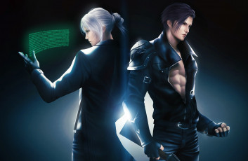 Картинка 3д+графика фантазия+ fantasy парень мужчина куртка kyeler pulsar волосы арт art