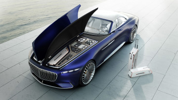 Картинка mercedes-maybach+vision+6+cabriolet+ev+concept+2017 автомобили mercedes-benz mercedes-maybach vision 6 cabriolet ev concept 2017