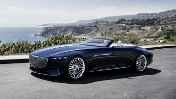 Картинка mercedes-maybach+vision+6+cabriolet+ev+concept+2017 автомобили mercedes-benz mercedes-maybach vision 6 cabriolet ev concept 2017