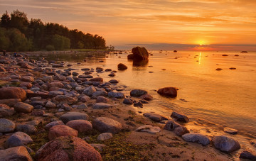 Картинка природа восходы закаты простор