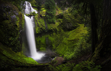 Картинка природа водопады простор