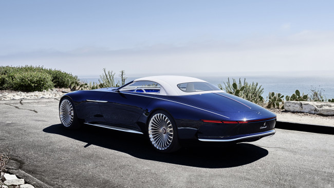 Обои картинки фото mercedes-maybach vision 6 cabriolet ev concept 2017, автомобили, mercedes-benz, mercedes-maybach, vision, 6, cabriolet, ev, concept, 2017