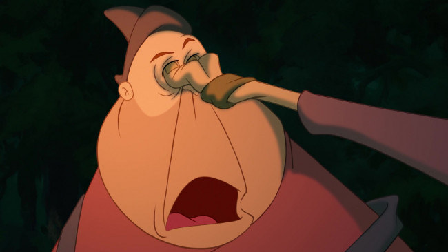 Обои картинки фото мультфильмы, the princess and the frog, удар, рука, пальцы, лицо