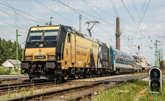 Обои картинки фото техника, электровозы, состав, локомотив