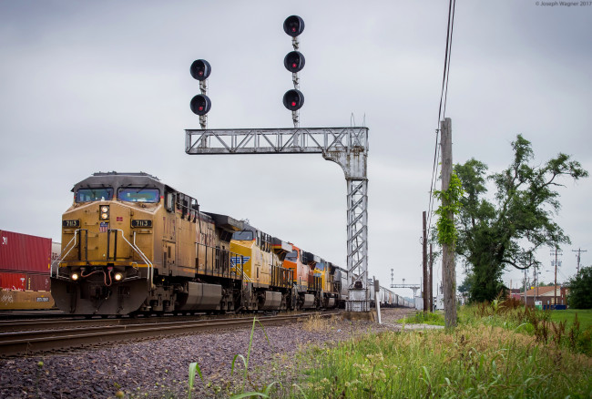 Обои картинки фото техника, поезда, локомотив, состав