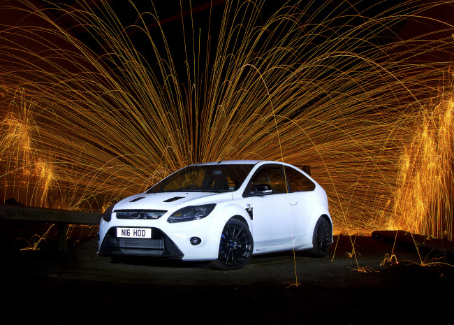 Обои картинки фото автомобили, ford, focus, rs