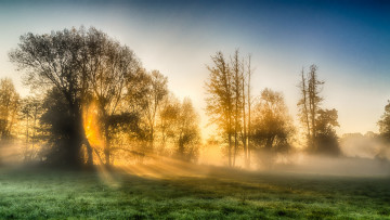 Картинка природа восходы закаты простор