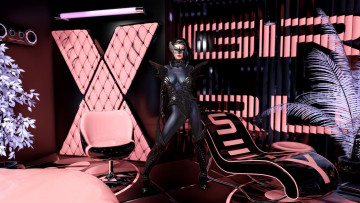 Картинка 3д+графика фантазия+ fantasy девушка взгляд фон