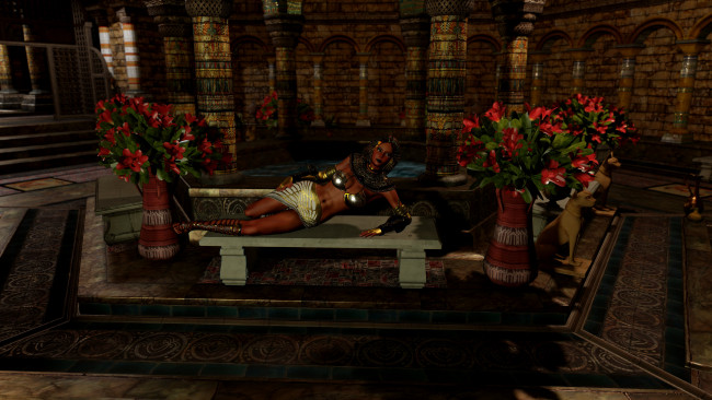 Обои картинки фото 3д графика, фантазия , fantasy, девушка, взгляд, фон