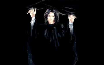 Картинка рисованное кино +мультфильмы северус снейп мантия