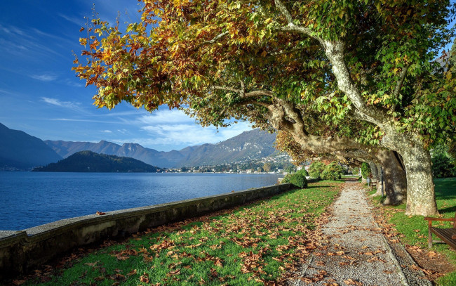 Обои картинки фото lake como, lombardy, italy, природа, реки, озера, lake, como