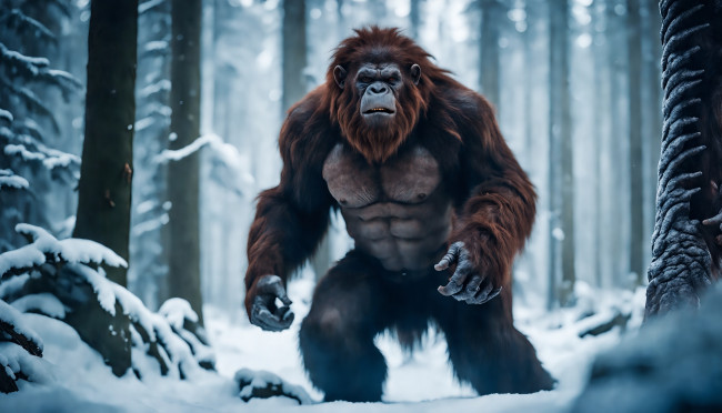 Обои картинки фото 3д графика, животные , animals, горилла