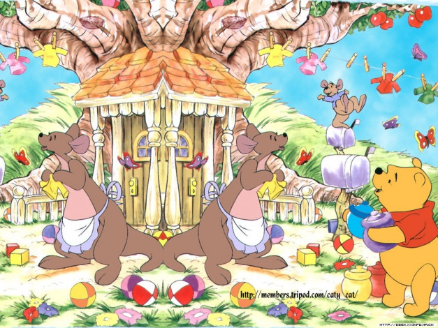 Обои картинки фото мультфильмы, winnie, the, pooh