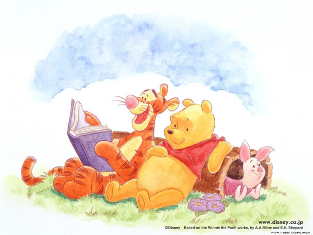 Обои картинки фото мультфильмы, winnie, the, pooh