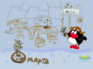 обоя мультфильмы, смешарики