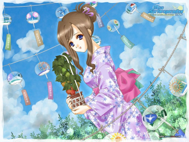 Обои картинки фото аниме, miss, surfersparadise